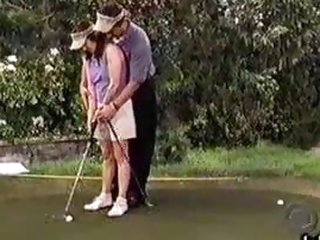 Hawt MILF Actress Patricia Heaton Playing Golf In a Hot Outfit